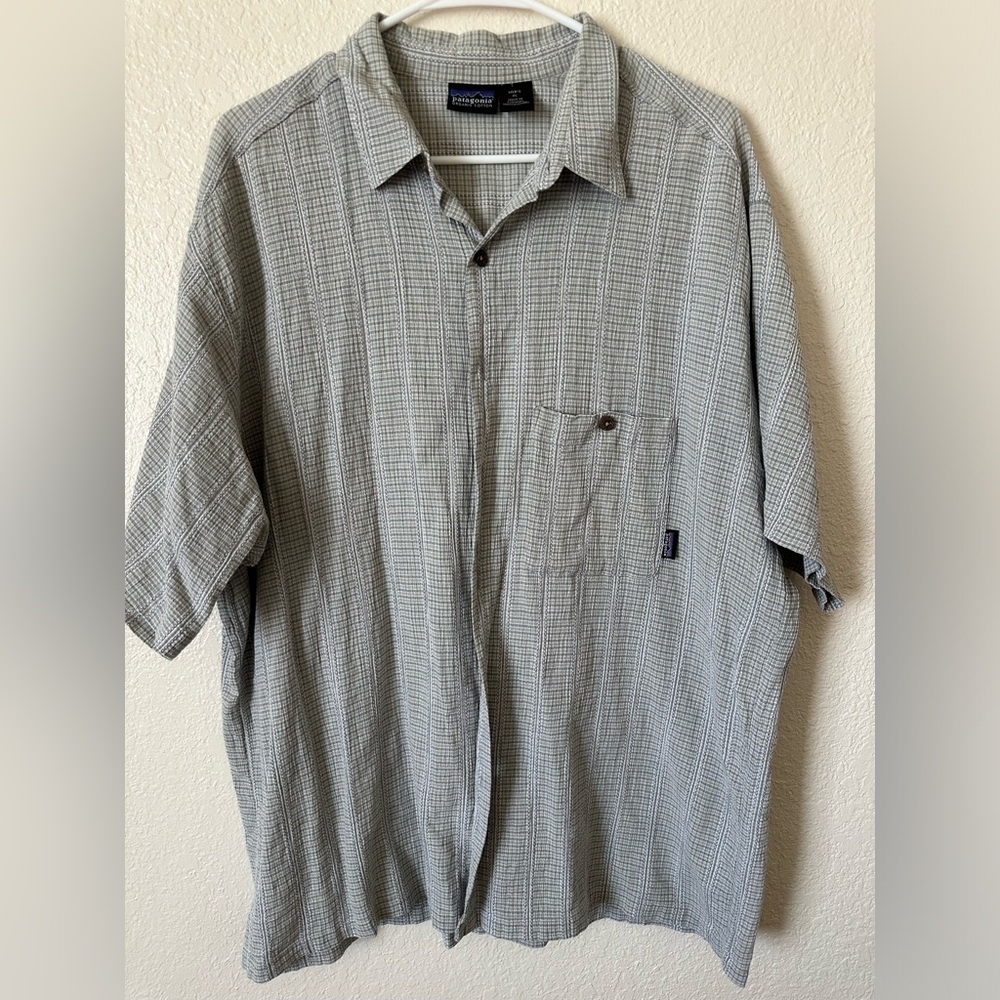 Men’s Patagonia Organic Cotton Button Up Shirt